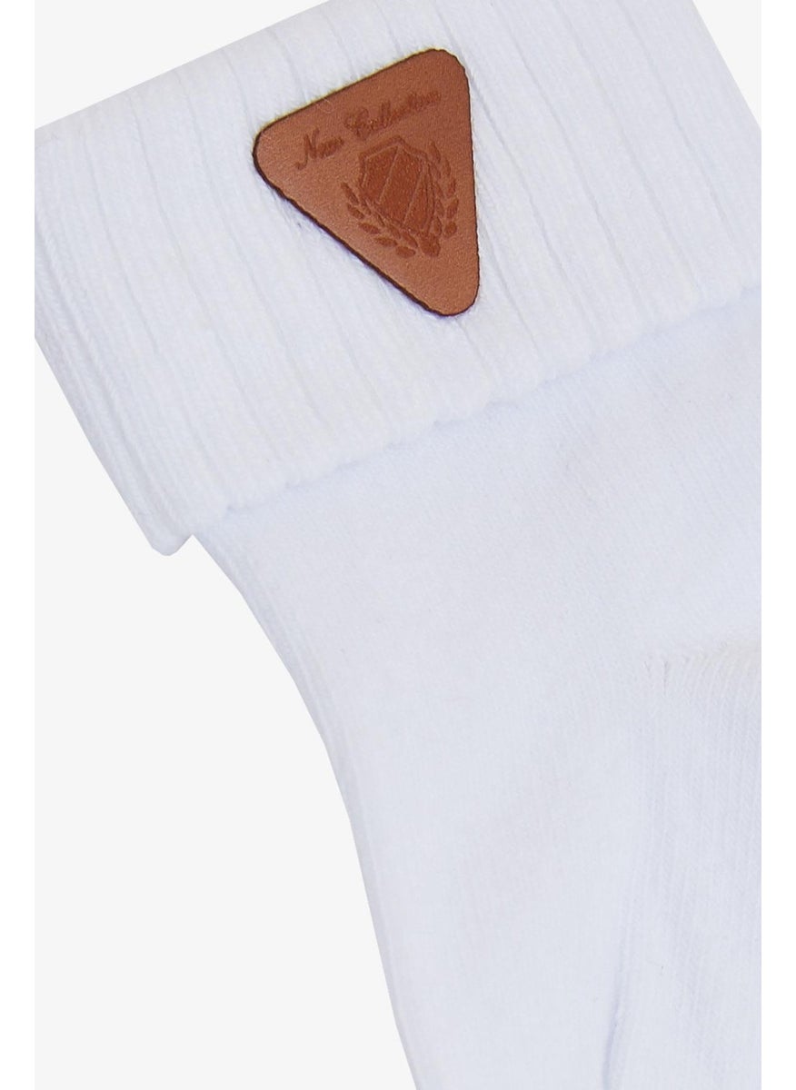 Katamino Baby Boy Socks Embroidered 0-18 Months, White  - Image 3