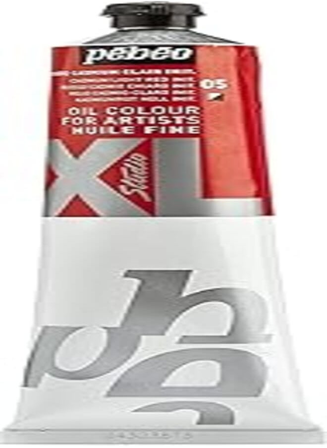 Pebeo Pébéo - Fine Oil XL 200 ML - Cadmium Red Light Oil Painting - Pébéo Oil Painting - Cadmium Red Light Imitation 200 ml 
