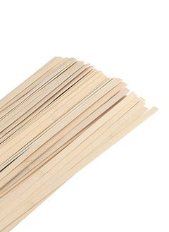 GO2CAMPS BBQ Bamboo Skewers Flat-35 Cm/Barbeque Grill Bamboo Sticks Flatshape  - Image 3