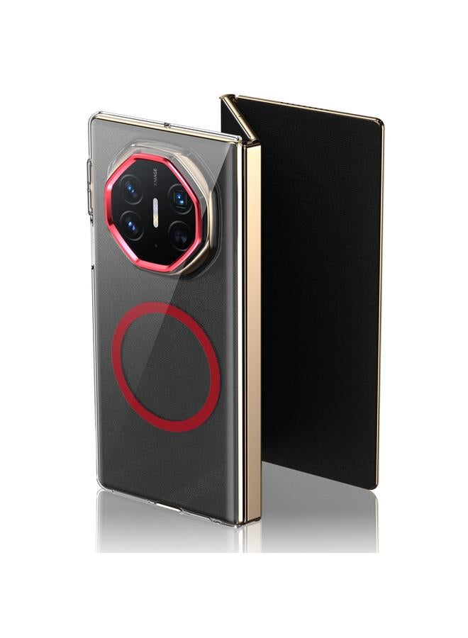 اس-توب جراب لهاتف Huawei Mate XT بتصميم Ultimate من سلسلة lce القابلة للطي مع MagSafe وغطاء شفاف مدمج لهاتف الكمبيوتر الشخصي - Image 1