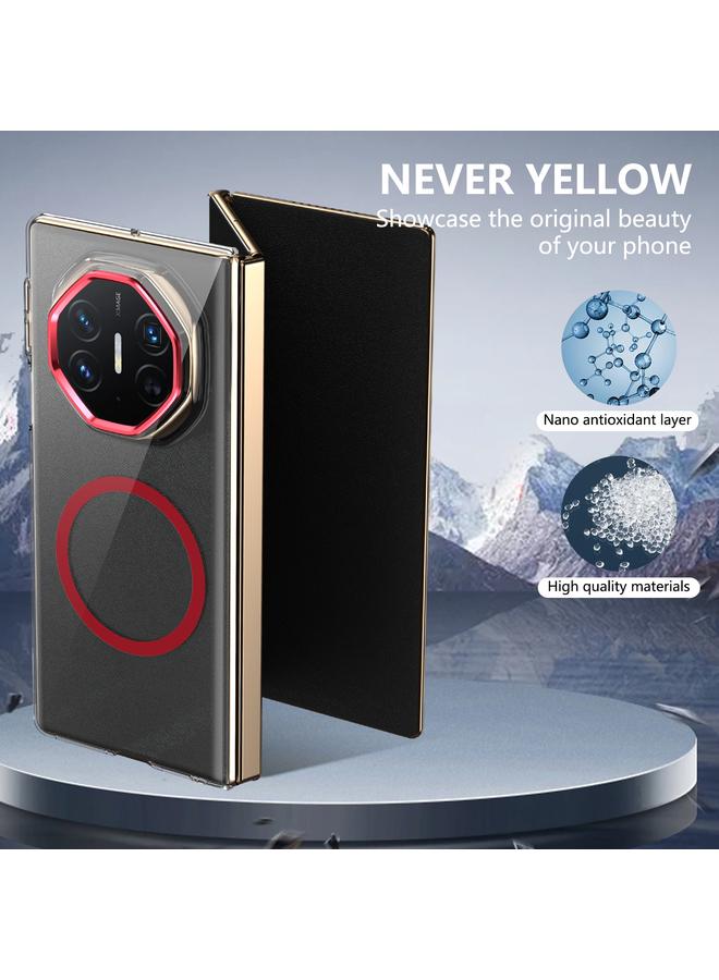 اس-توب جراب لهاتف Huawei Mate XT بتصميم Ultimate من سلسلة lce القابلة للطي مع MagSafe وغطاء شفاف مدمج لهاتف الكمبيوتر الشخصي - Image 2