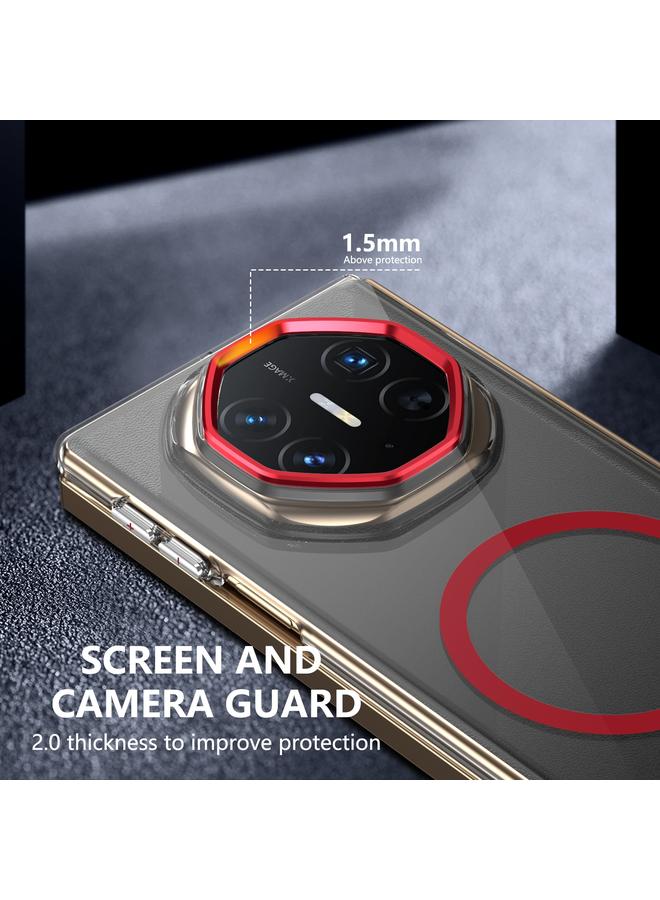 اس-توب جراب لهاتف Huawei Mate XT بتصميم Ultimate من سلسلة lce القابلة للطي مع MagSafe وغطاء شفاف مدمج لهاتف الكمبيوتر الشخصي - Image 4