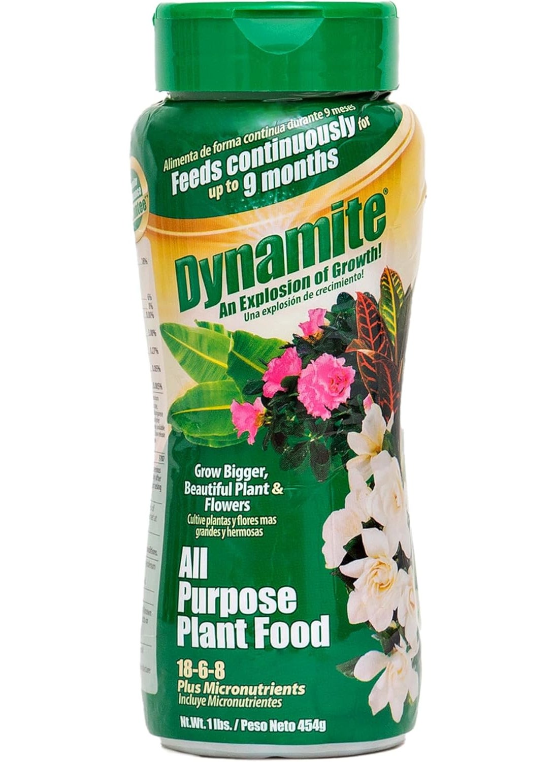 Dynamite Dynamite 605951 All Purpose Indoor and Outdoor Plant Food 1Pound  - Image 1