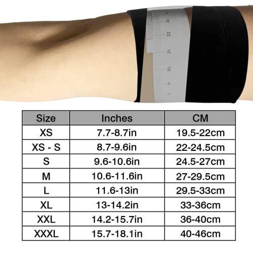 LEIZEHUAXU Diabetic Sensor Armband - Fits All CGM Devices - Protects Insulin Pod During Exercise - Sweatproof、Refreshing、 Breathable，Omnipod Dexcom Replaces Adhesive Patches (L 29.5-33CM) - Image 2