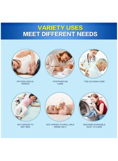 Fabienne Waterproof Mattress Protector Super King Size High Absorption Microfiber+TPU Pad Cover for Pets Kids Adults Deep Pocket Style 100% Waterproof Mattress Protector Super King 200x200cm White  - Image 3