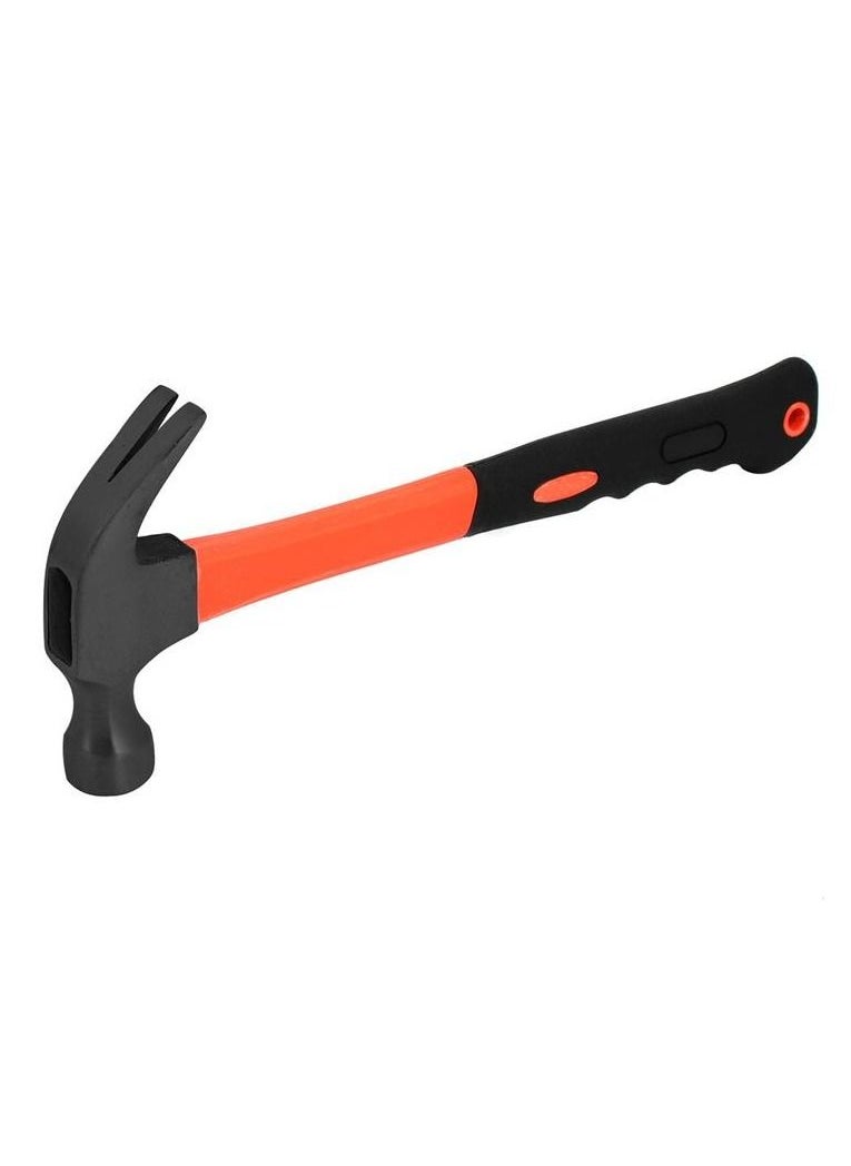 Generic - Claw Hammer 500gm Hammer Plastic Grip Carpentry Household Multipurpose Hammer - Image 1