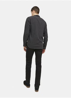 JACK & JONES Jjeclassic Melange Shirt Ls Noos  - Image 4