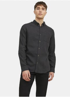 JACK & JONES Jjeclassic Melange Shirt Ls Noos  - Image 1