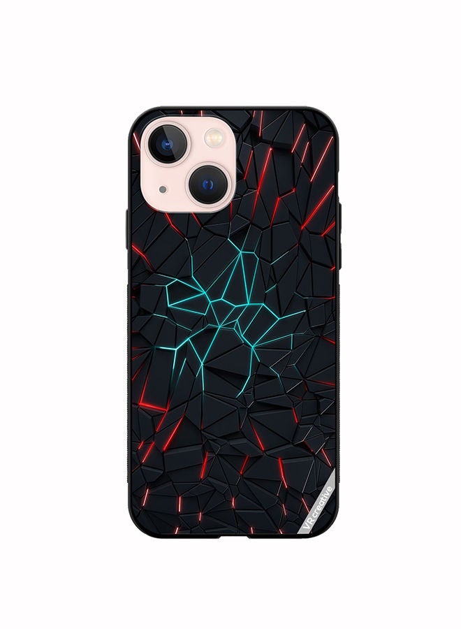 VR CREATIVE Protective Case Cover For Apple iPhone 14 Plus Abstracts Design Multicolour - Image 1