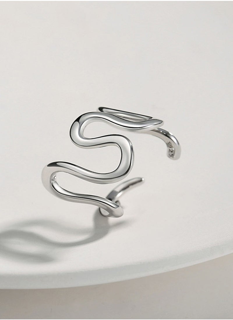 Generic - 925 Sterling Silver Women's Ring - Elegant Silver Ring for Women - Image 1