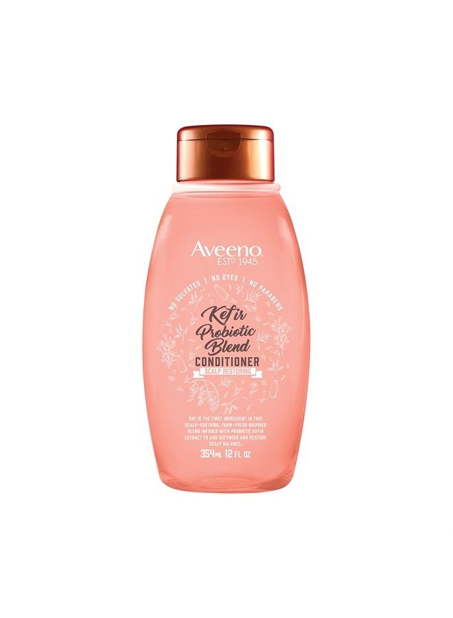 Aveeno Kefir Probiotic Blend Conditioner, Almond Blossom, 12 Fl Oz - Image 1