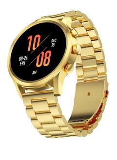 Zoom Plus 2023 Newly Launched Bluetooth Calling Full Screen Touch Heart Rate Monitoring Ultra Smart Watch Gold  - Image 1