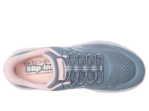 SKECHERS Glide Step Sole Hands Free Slip-INS, SLTP, 6.5 - Image 2