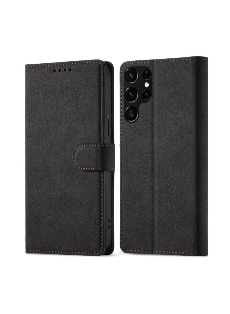 Suitable For Samsung Flip-type Anti-fall Solid Color Mobile Phone Case - Image 1