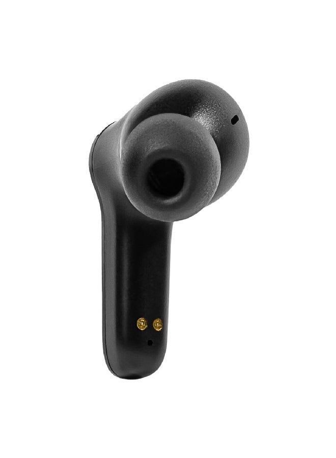 CAT Bluetooth Noise Cancelling Earbuds Black and Yellow 4.2 x 9.2 x 13.5 cm CAT-BTEARBUD - Image 4