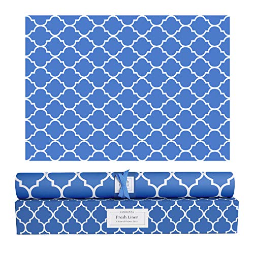 Merriton Scented Drawer Liners for Dresser Fragrant Paper Liner for Drawers Cabinet Shelf Linen Closet and Kitchen Scent Liners Non Adhesive (Fresh Linen) - Image 1