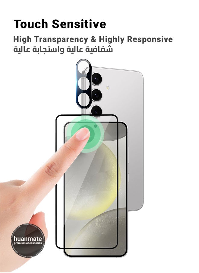 2 in 1 Samsung Galaxy S24 Plus Screen & Camera Protector - High Transparency Full Coverage Shield for Scratch & Impact Protection - Screen & Camera Protector for Samsung Galaxy S24 Plus - pzsku/ZD72F0833A2D069E36669Z/45/_/1711569521/635d9441-ac99-4ce2-8001-b13734cb1886