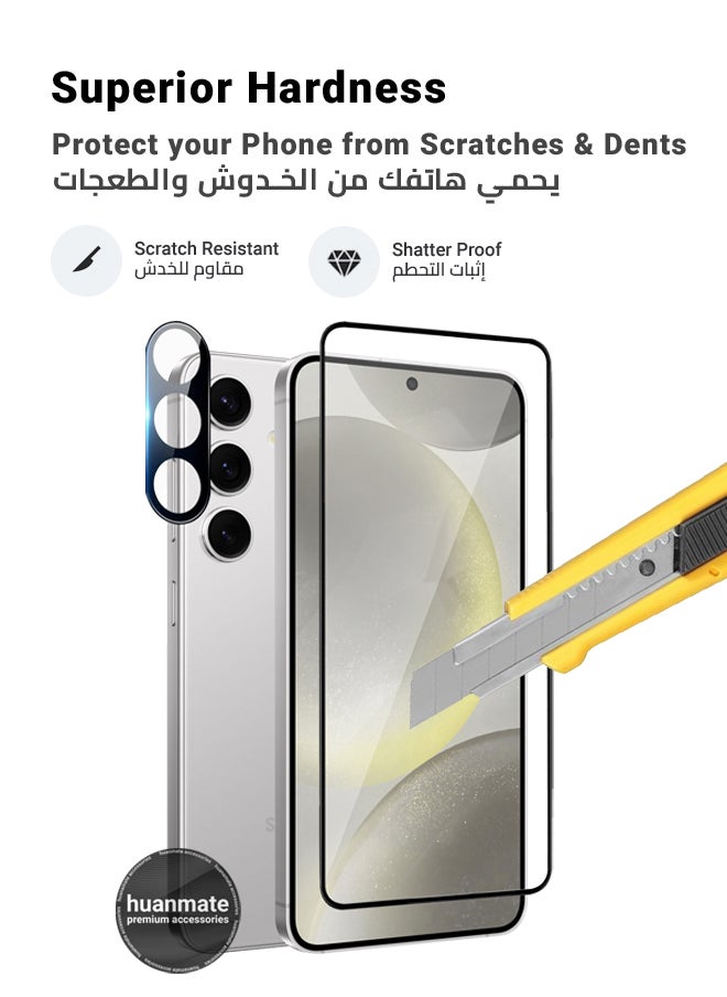 2 in 1 Samsung Galaxy S24 Plus Screen & Camera Protector - High Transparency Full Coverage Shield for Scratch & Impact Protection - Screen & Camera Protector for Samsung Galaxy S24 Plus - pzsku/ZD72F0833A2D069E36669Z/45/_/1711569522/b04259c6-3693-4d7a-8807-35e4e4c7f6f4