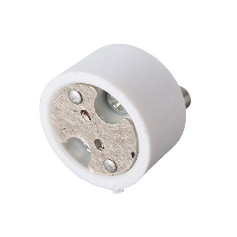 GU10 For MR16 Adapter White High-Quality Halogen Lamp Converter - Durable Heat-Resistant Base Change For Halogen Base Lamps - Image 5