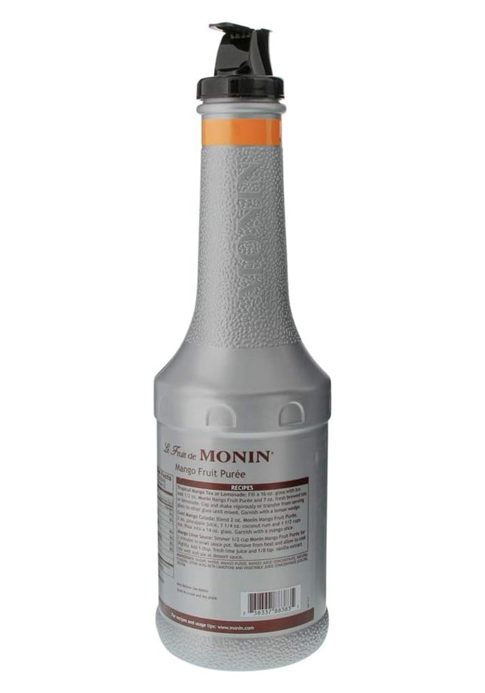Monin Mango Purée - Tropical and Sweet Mango Flavor, 1 Liter, Non-GMO, Vegan, Gluten-Free - Image 3