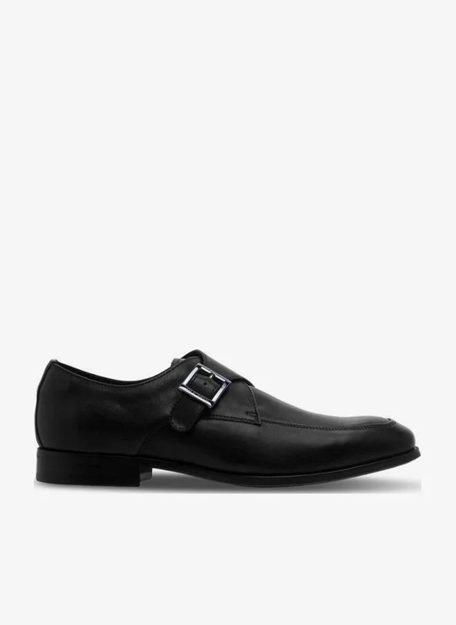 DUCHINI BLACK Men Leather Monk Shoes for Men | Best Price UAE