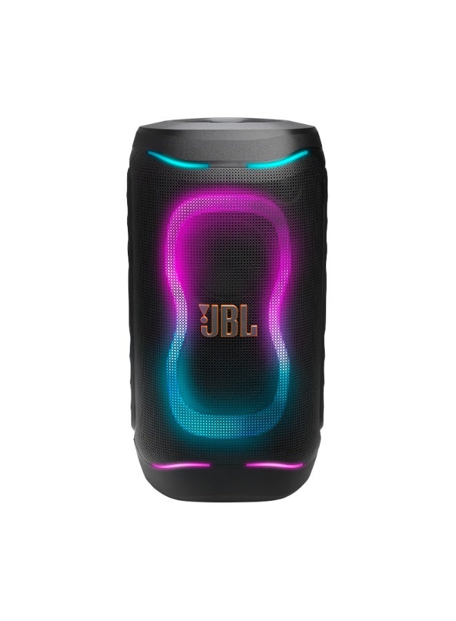 JBL PartyBox 130 Portable Party Speaker with 200W JBL Pro Sound, Dynamic Lightshow, AI Sound Boost, 15H Playtime, IPX4 Splashproof, Mic & Guitar Inputs, Auracast™ Support JBLPB130BLKUK black