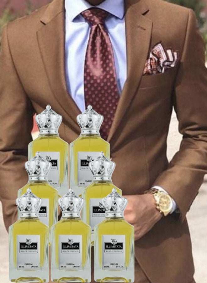 BL 7 Pieces illimitata Black Orchid Perfume 100ML - Image 1