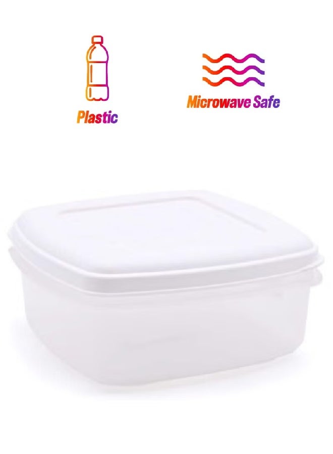 ريفال Pack of 2 Keep Fresh Box 1.25L Food Storage Containers – Refrigerator & Dishwasher Safe, Durable & Airtight - Image 1