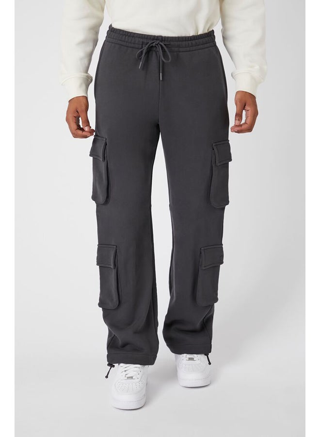 FOREVER 21 Toggle Drawstring Cargo Pants - Image 3