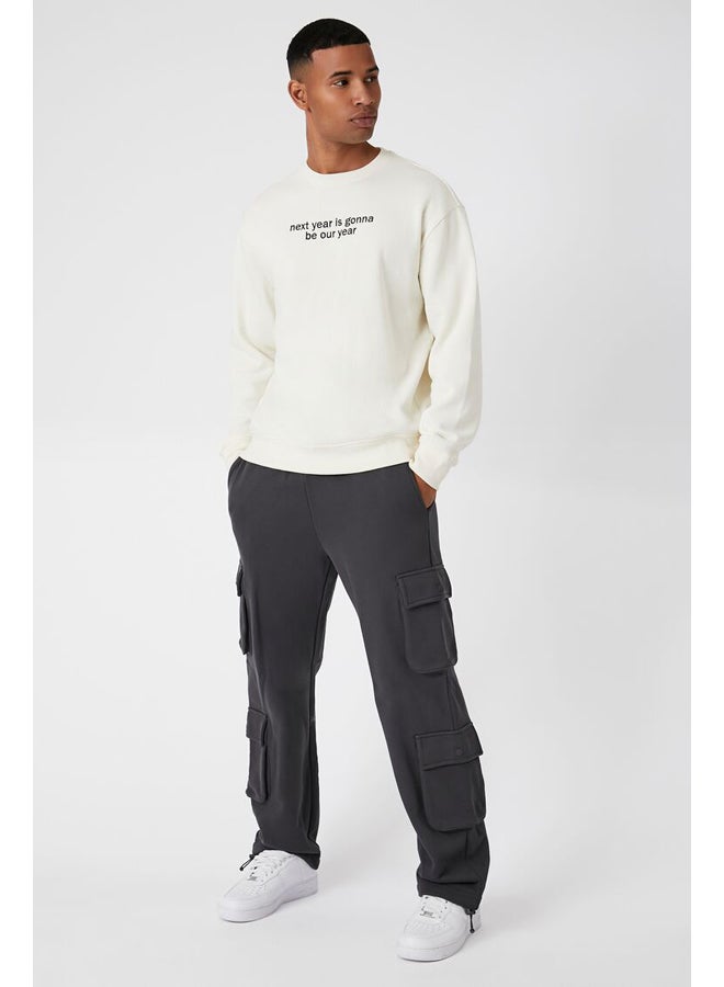 FOREVER 21 Toggle Drawstring Cargo Pants - Image 2
