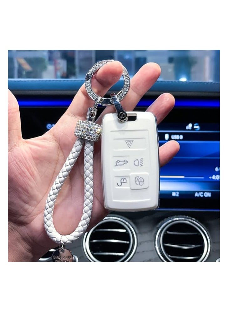 Generic Land Rover Key Fob Cover - Premium Soft TPU Full Protection Case for Land Rover Key Fob, Anti-Scratch, Anti-Drop, Stylish and Durable Car Key Cover  - Image 2