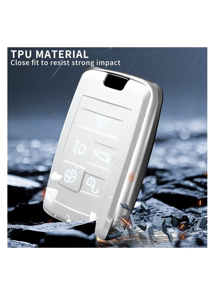 Generic Land Rover Key Fob Cover - Premium Soft TPU Full Protection Case for Land Rover Key Fob, Anti-Scratch, Anti-Drop, Stylish and Durable Car Key Cover  - Image 4