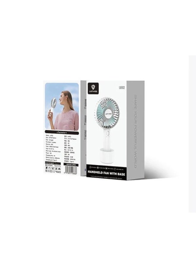 Lenyes LHF02 - Handheld Fan With Base - Image 2