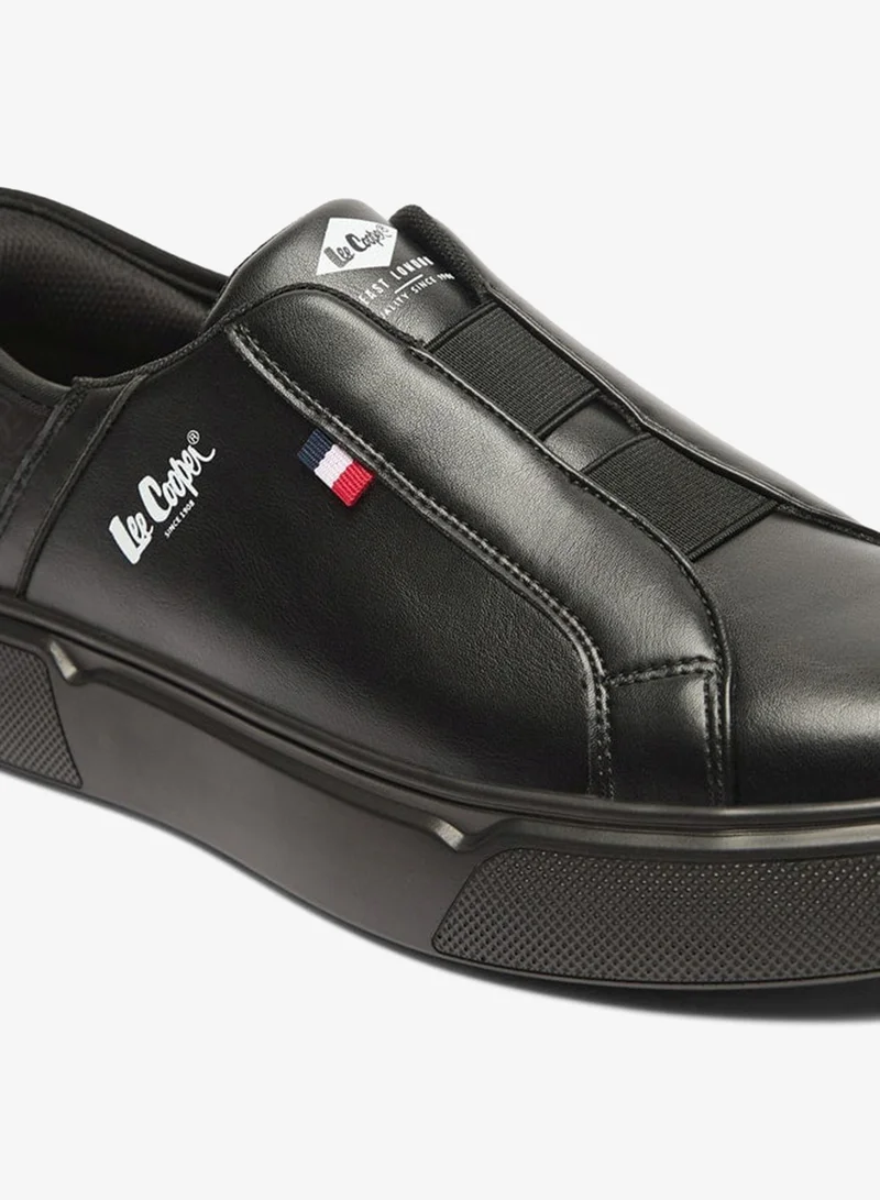 Lee Cooper Men's Panelled Slip-On Low Ankle Sneakers