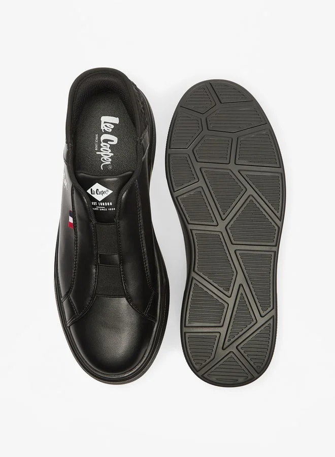 Lee Cooper Men's Panelled Slip-On Low Ankle Sneakers