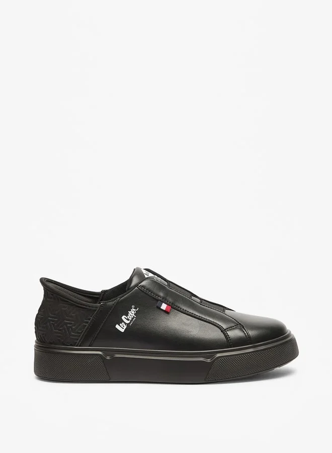 Lee Cooper Men's Panelled Slip-On Low Ankle Sneakers