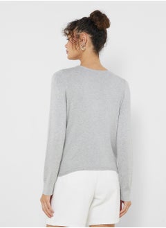 VERO MODA V-Neck Knitted Sweater  - Image 2