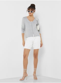 VERO MODA V-Neck Knitted Sweater  - Image 4