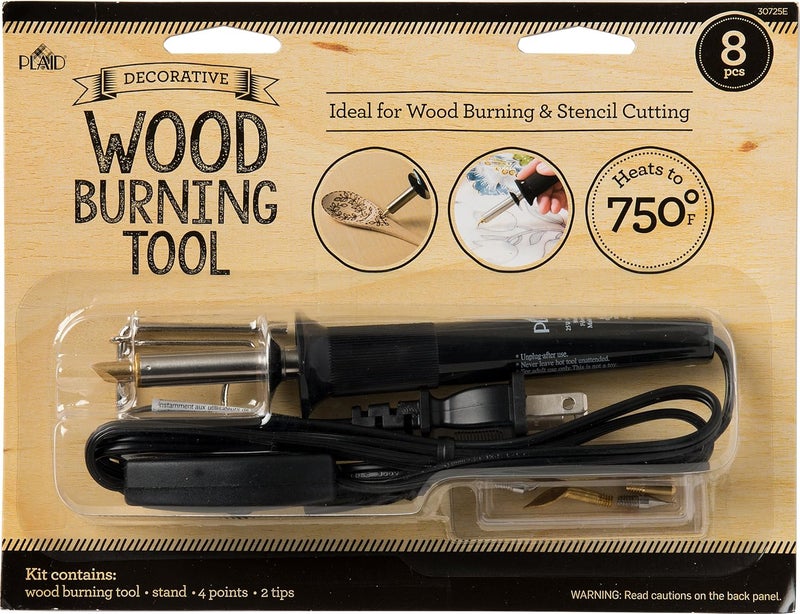 PLAID wood burning and stencil cutting tool, - Image 1