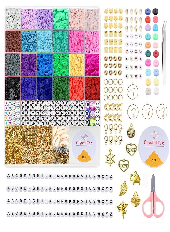 curve creation Bracelet Making Set | Jewellery Making Kit | Beading Kit with Beads | Friendship Bracelet Kit with Pendants, Crystal Star Flower Hair Set for DIY Jewelry Crafts (Multicolor Big) - Image 1