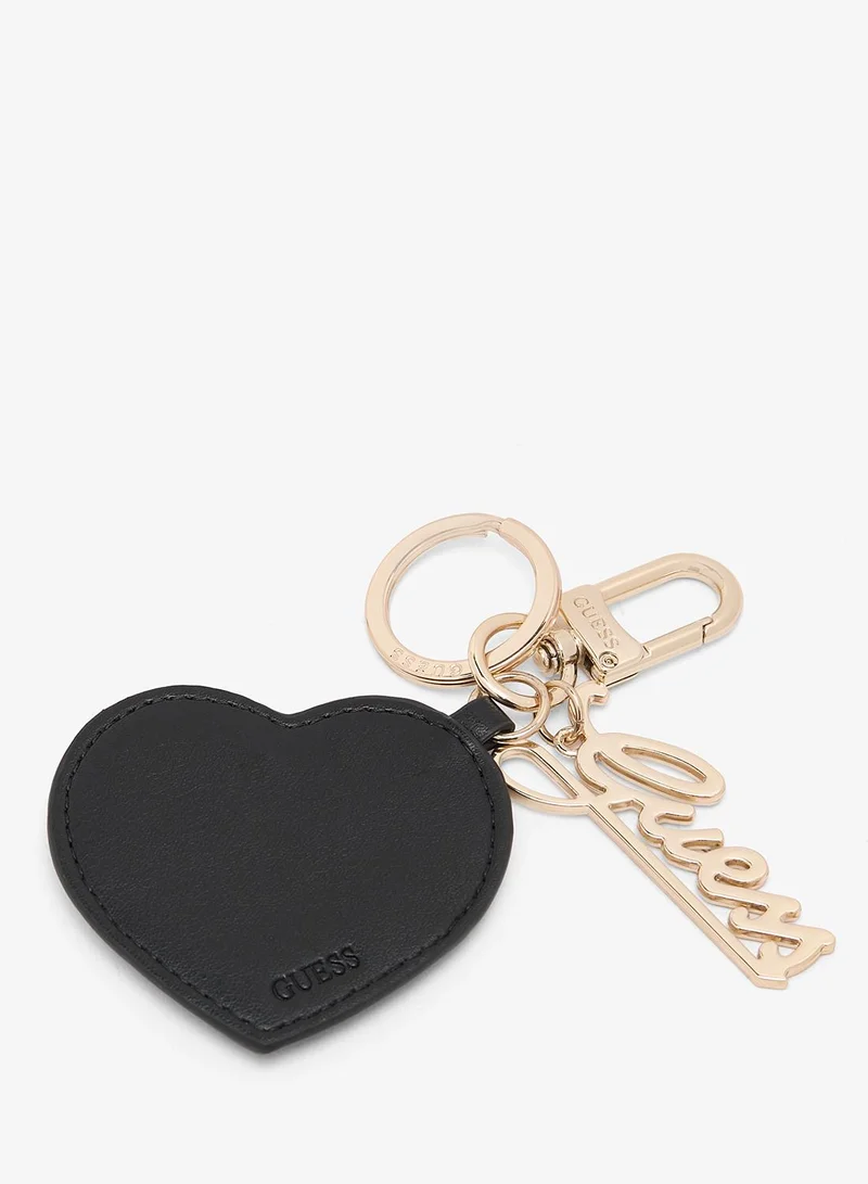 Guess Heart Keychain