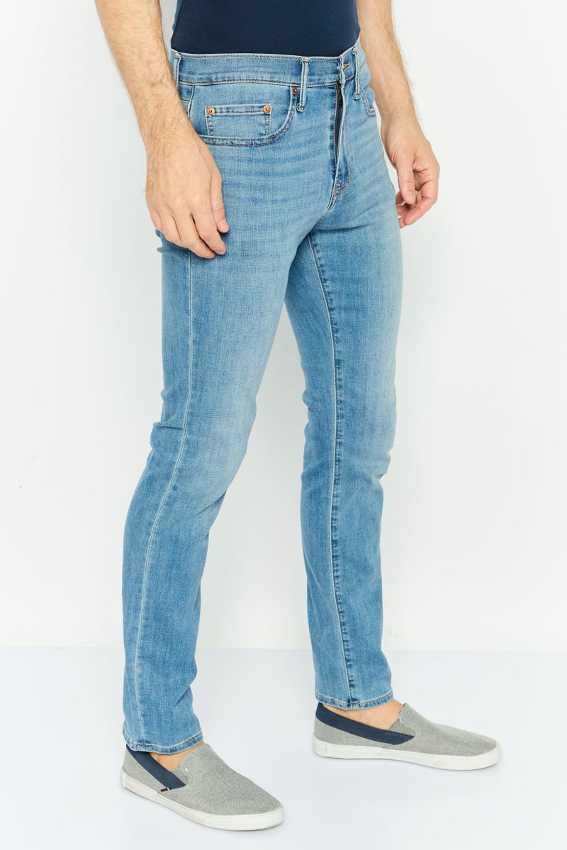 GAP Men Slim Fit Wash Stretchable Denim, Blue - Image 4