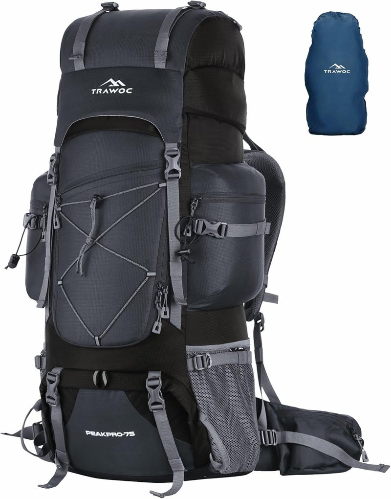 TRAWOC PEAKPRO 75L Travel Backpack - Image 1