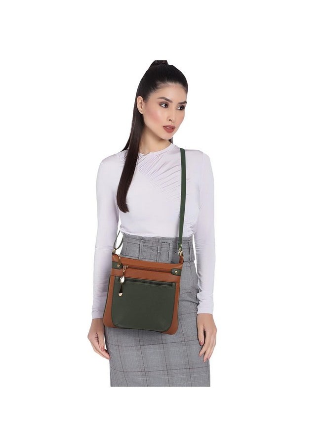 Fargo - Fargo PU Synthetic Leather Classic Fancy Fashionable Hobo Satchel Shoulder Crossbody Stylish Slingbag For Women - Image 1