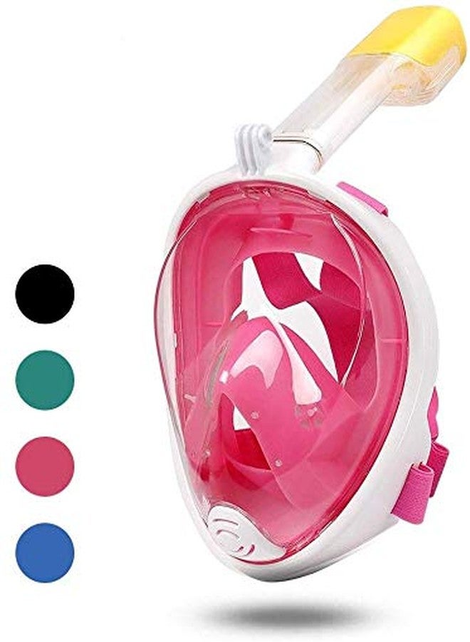 Delavala Full Face Snorkel Mask,Advanced Safety Breathing System Allows You to Breathe More Fresh Air While Snorkeling,180 Panoramic Anti Fog Anti Leak for Kids - Image 4