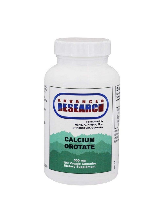 NCI Advanced Research Dr. Hans Nieper Calcium Orotate Capsules, 100 Count - Image 1