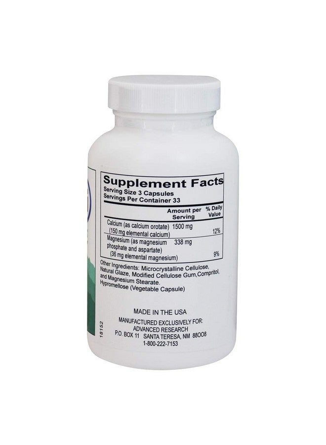 NCI Advanced Research Dr. Hans Nieper Calcium Orotate Capsules, 100 Count - Image 3