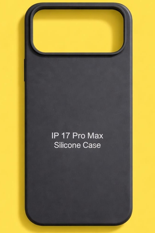 iPhone 17 Pro Max Silicone Case – Soft Liquid Silicone Shockproof Protective Phone Cover with Microfiber Lining, Anti-Scratch Slim Protective Case for iPhone 17 Pro Max- Grey - Image 2
