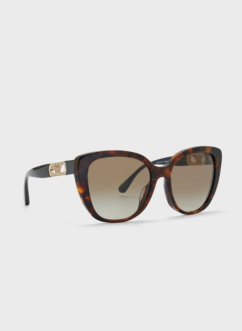 EMPORIO ARMANI 0Ea4214U Shape Sunglasses