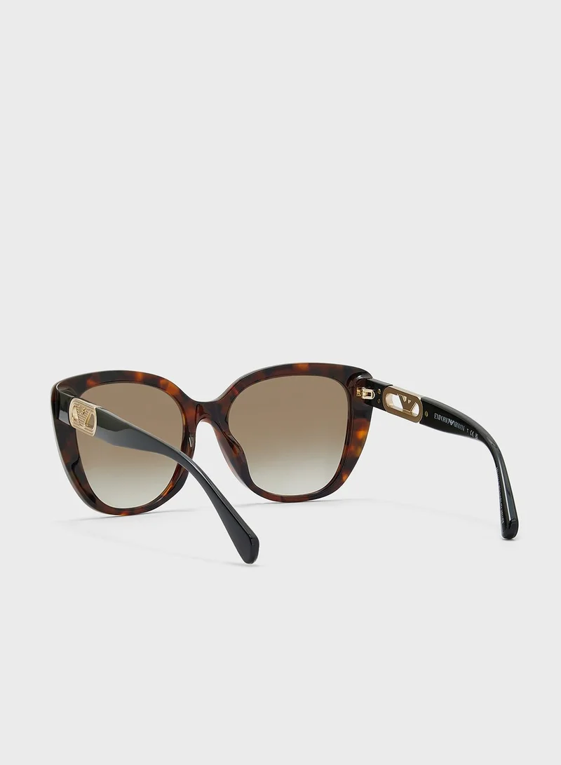 EMPORIO ARMANI 0Ea4214U Shape Sunglasses